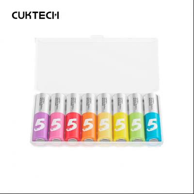 Батарейки CUKTECH High-Performance Rainbow No. 5 AA 8шт. в Донецке