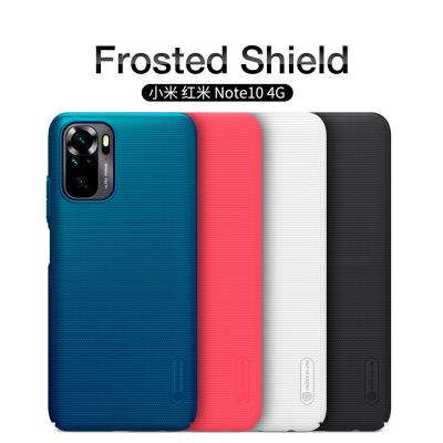 Защитный чехол Nillkin Frosted Shield для Xiaomi Redmi Note 10 в Донецке